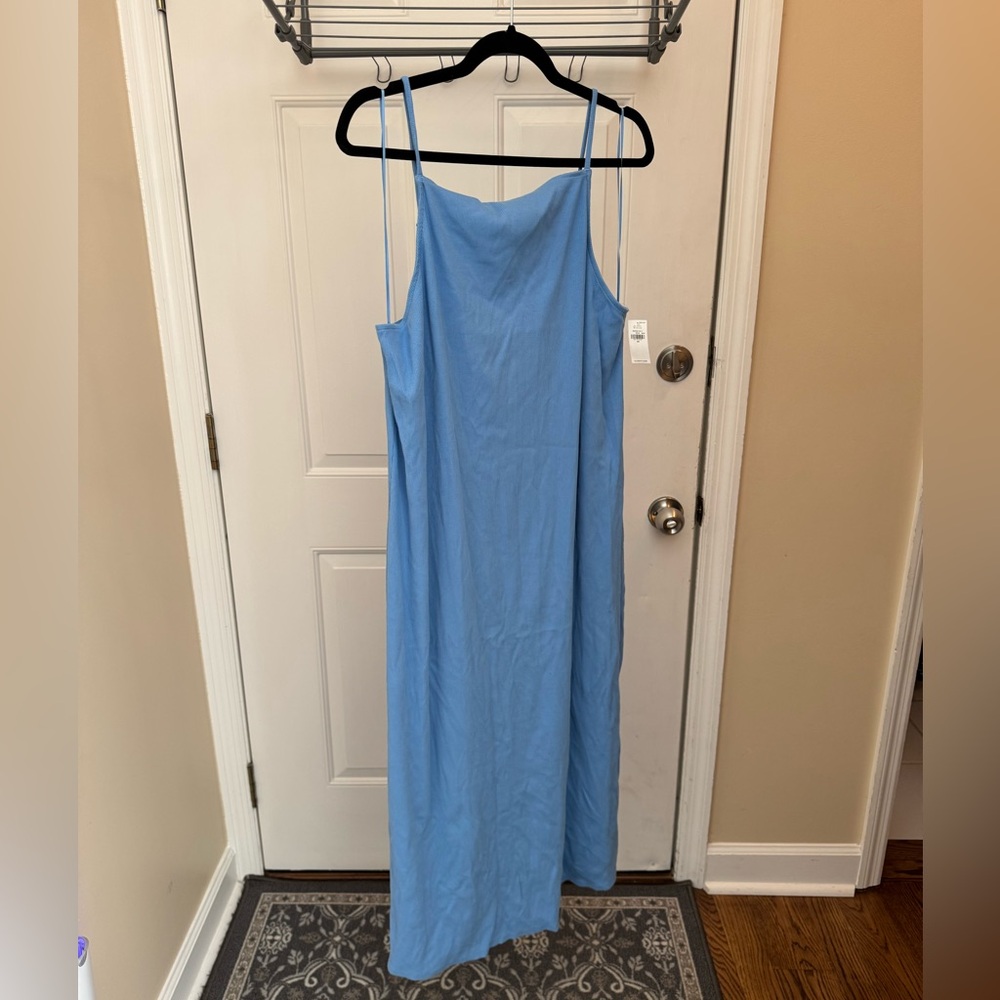 Old Navy Blue Midi Dress